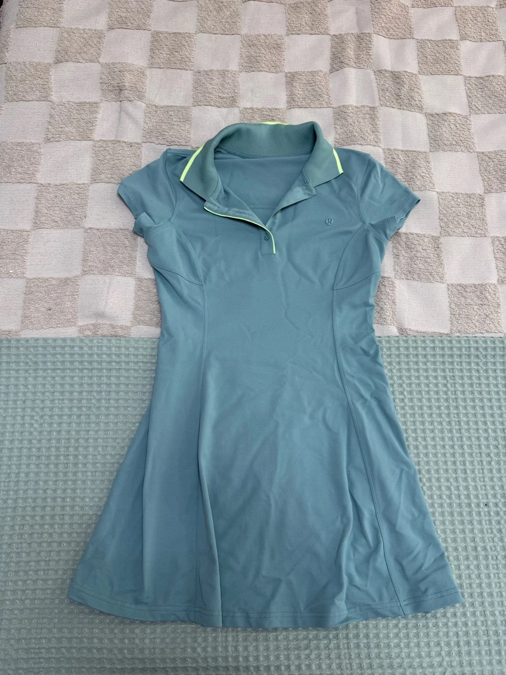 Lululemon Short-Sleeve Polo Dress Rip Tide / Faded Zap